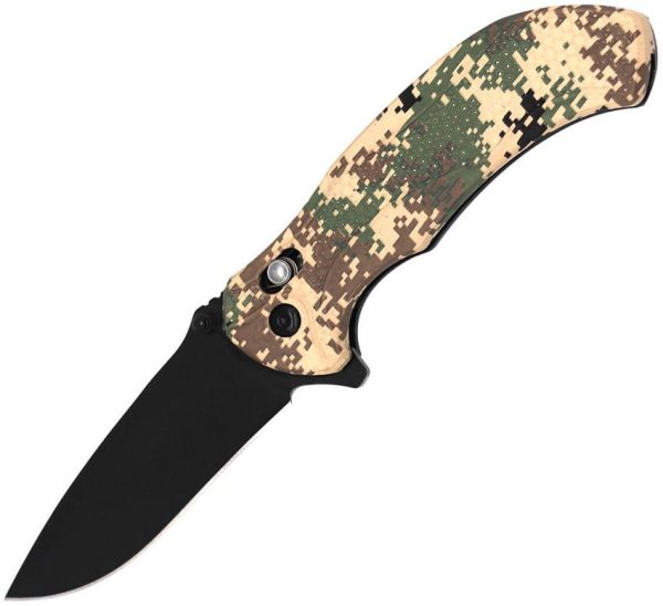 Falcon Crossbar Lock Camo A/O - 3.75 inch Blade