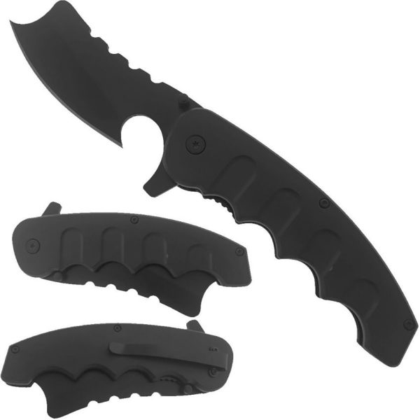 Falcon Linerlock Black - 3 inch Blade