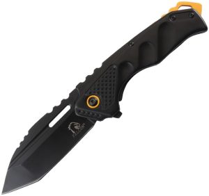 Falcon Framelock A/O Black Tanto Assisted Knife
