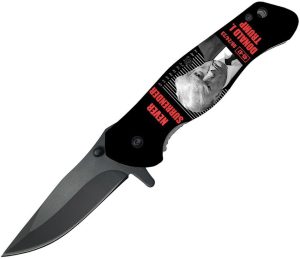 Falcon Linerlock A/O Trump Never Surrender Assisted Knife
