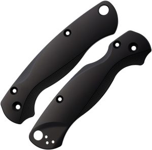 Flytanium Lotus PM2 Handle Scales - Black DLC Titanium