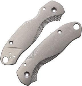 Flytanium Lotus PM3 Titanium Handle Scales Folding Knife