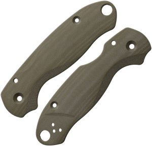 Flytanium Lotus Para 3 Handle Scales G10 OD Green