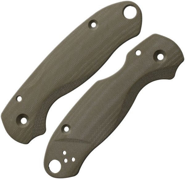 Flytanium Lotus Para 3 Handle Scales G10 OD Green
