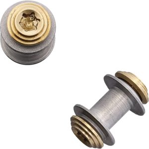 Flytanium Axis Lock Bar Brass Accents