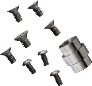 Flytanium Ti Manix 2 Hardware Kit - Satin Titanium