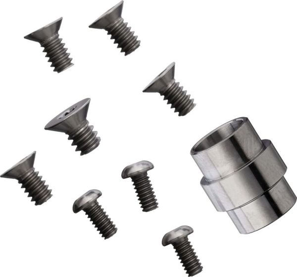 Flytanium Ti Manix 2 Hardware Kit - Satin Titanium