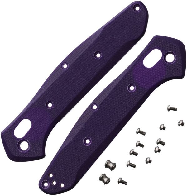 Flytanium 940 Radar Handle Scale Kit - Purple G10