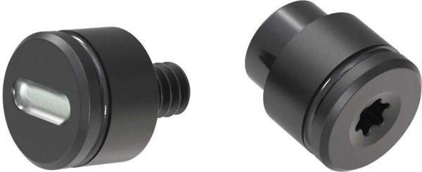 Flytanium Bugout Tritium Thumb Stud Black