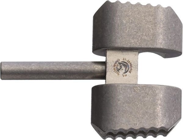 Flytanium Manix 2 Tritium Cage Green Titanium Folding Knife