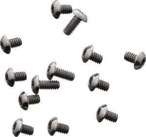 Flytanium Taggedout Screw Set Titanium