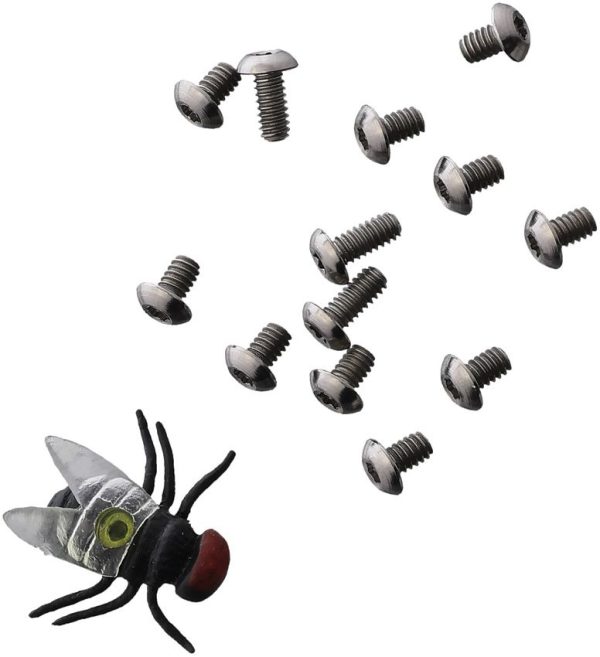 Flytanium Taggedout Screw Set Titanium