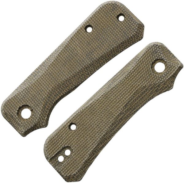 Flytanium Baby Banter Scales Micarta Green