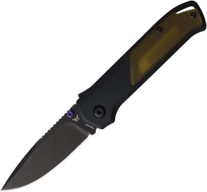Flytanium Arcade Shark-Lock Folding Knife S35VN Black Ultem