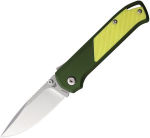 Flytanium Arcade Shark-Lock S35VN Green/Yellow