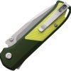 Flytanium Arcade Shark-Lock S35VN Green/Yellow