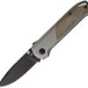 Flytanium Arcade Shark-Lock Gray S35VN Folding Knife
