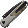 Flytanium Arcade Shark-Lock Gray S35VN Folding Knife