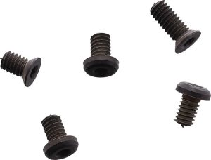 Flytanium Arcade Screw Set Black Titanium