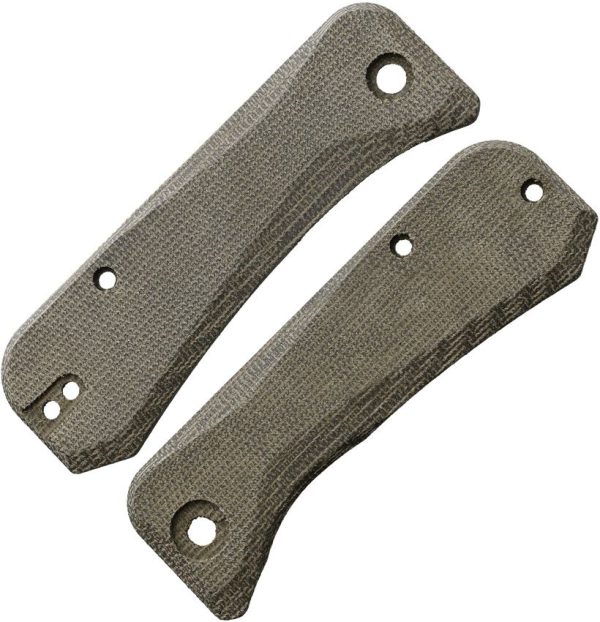 Flytanium Groove Banter Scales Micarta Green