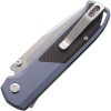 Flytanium Arcade Shark-Lock Blue CF Folding Knife S35VN