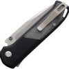 Flytanium Arcade Shark-Lock Void Black Folding Knife S35VN