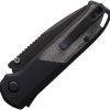 Flytanium Arcade Shark-Lock Void Black Folding Knife S35VN