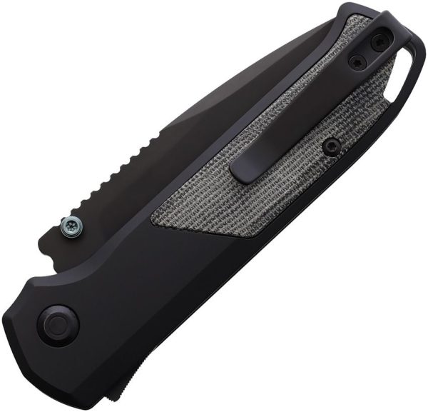 Flytanium Arcade Shark-Lock Void Black Folding Knife S35VN