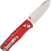 Flytanium BEEF Crossbar Lock Red G10 Stonewash