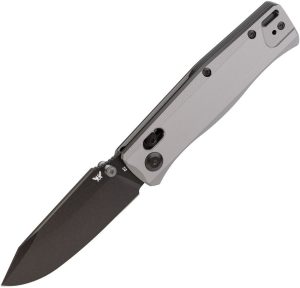 Flytanium BEEF Crossbar Lock Gray G10 PVD Drop Point