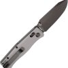 Flytanium BEEF Crossbar Lock Gray G10 PVD Drop Point