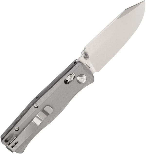 Flytanium BEEF Crossbar Lock Gray G10 Stonewash