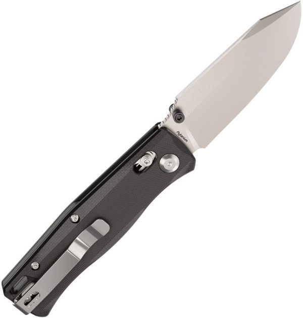 Flytanium BEEF Crossbar Lock Black G10 Stonewash