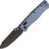 Flytanium BEEF Crossbar Lock Slate Blue G10 PVD