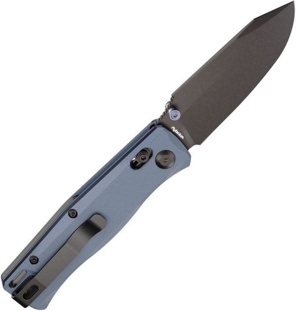 Flytanium BEEF Crossbar Lock Slate Blue G10 PVD