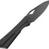 Flytanium Theory Framelock Black CPM-20CV Folding Knife