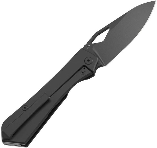 Flytanium Theory Framelock Black CPM-20CV Folding Knife