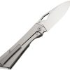 Flytanium Theory Framelock CPM-20CV Satin Folding Knife