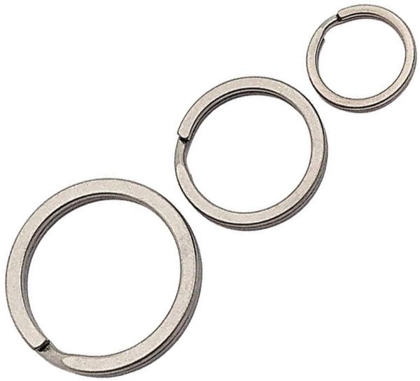 Flytanium Three Split Rings Titanium Grade TA1