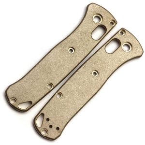 Flytanium Bugout Handle Scales Brass - Antique Stonewash