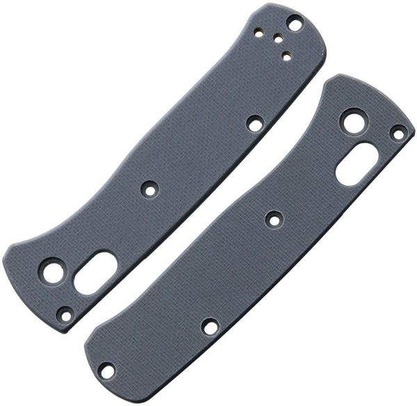 Flytanium Mini Bugout Handles Gray G10 - Peel-ply