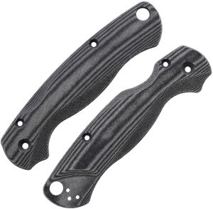 Flytanium PM2 Lotus Scales Black Linen Micarta