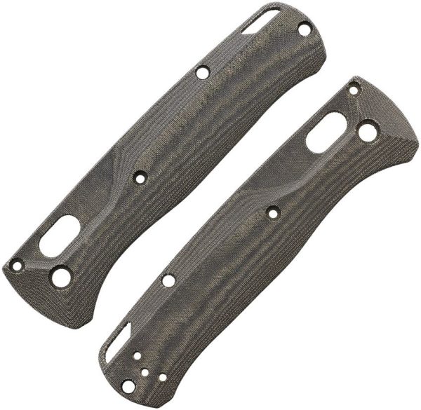 Flytanium Crossfade Bugout Green Linen Micarta