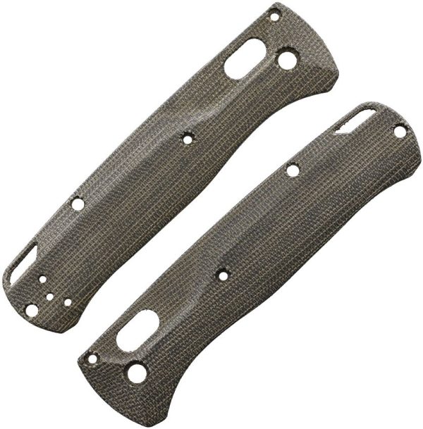 Flytanium Crossfade Bugout Green Canvas Micarta