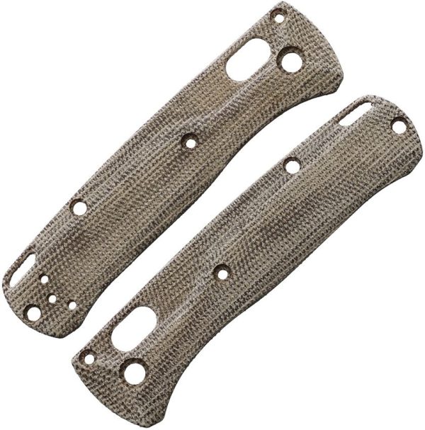 Flytanium Mini Bugout Crossfade Natural Micarta