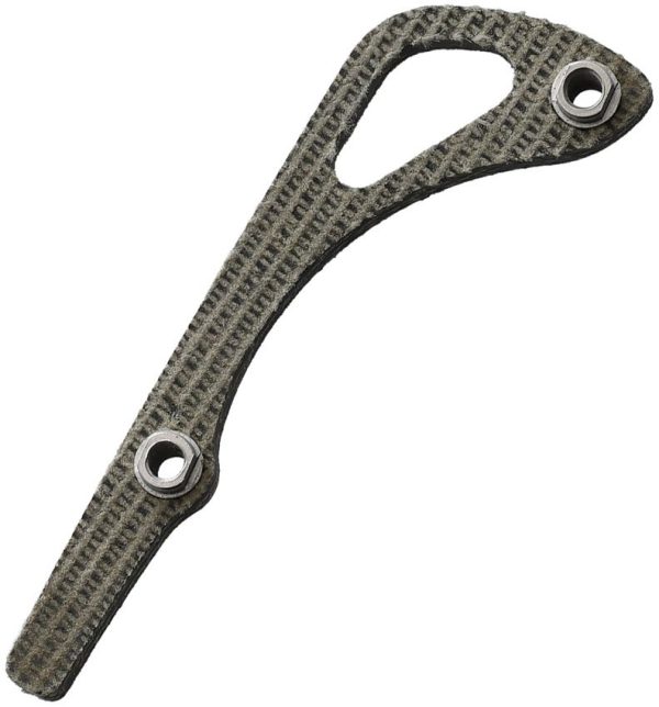 Flytanium Bugout Backspacer Green Canvas Micarta