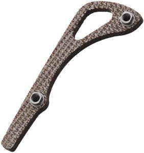 Flytanium Bugout Backspacer Natural Canvas Micarta