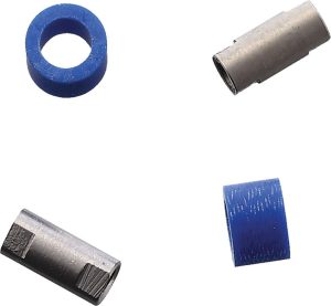 Flytanium Barrel Spacer Set Blue G10 - Bugout Compatible