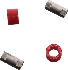 Flytanium Barrel Spacer Set Red G10 - Bugout Compatible