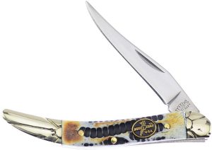 Frost Cutlery Toothpick Mojave Bone Single Blade Knife